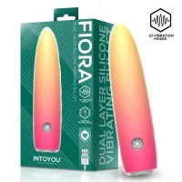 Fiora Bala Vibradora Silicona Doble Capa USB · INTOYOU · Huevos y Balas Vibradoras