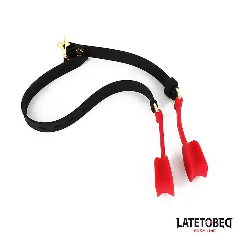 Mordaza de Fuerza Flexible · LATETOBED BDSM LINE · Máscaras, Antifaces y Mordazas — Foto 6