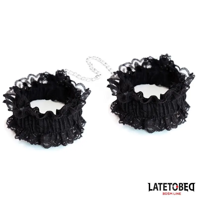 Atadura de Encaje Negro · LATETOBED BDSM LINE · Esposas y Ataduras