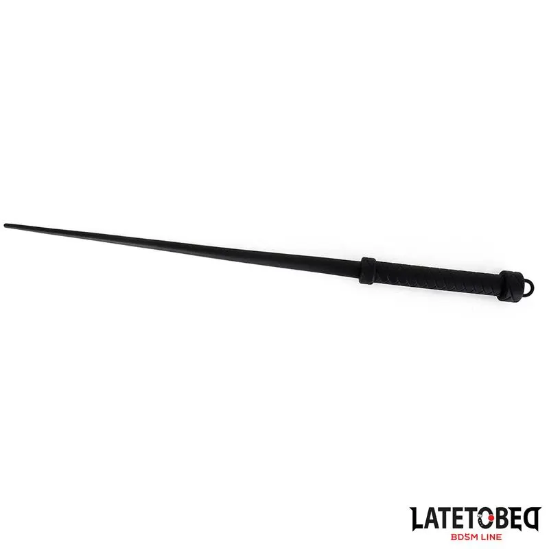Látigo de Silicona Negro 63.5cm · LATETOBED BDSM LINE · Spanking y Azotes — photo 2