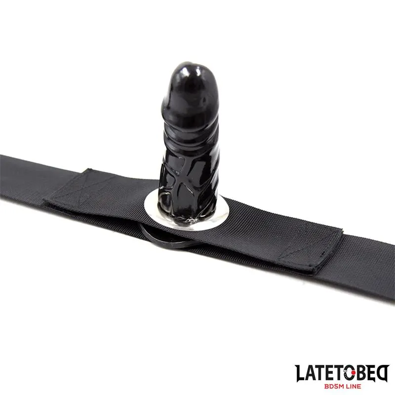 Pene Pequeño Multiposición Pierna Negro · LATETOBED BDSM LINE · Accesorios y Sets — Foto 6