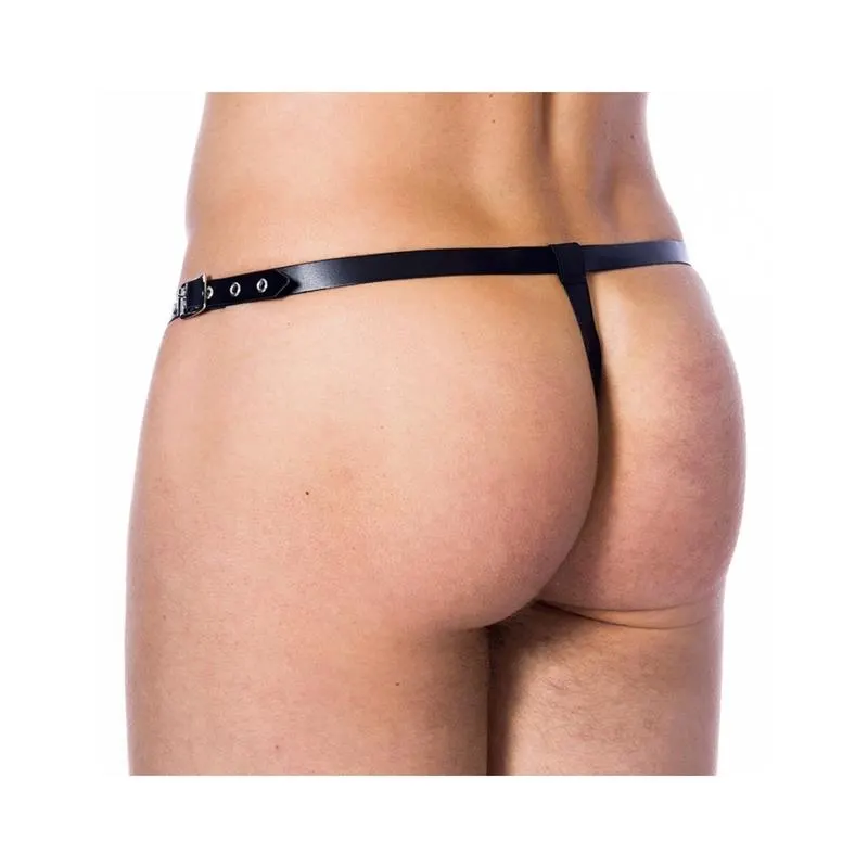 Tanga con Entrepierna de Anillos Ajustable · BONDAGE PLAY · Anillos para el Pene — Foto 2