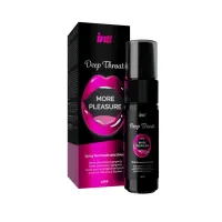 Spray para Sexo Oral Deep Throat Boca y Garganta 12 ml · INTT · Lubricantes