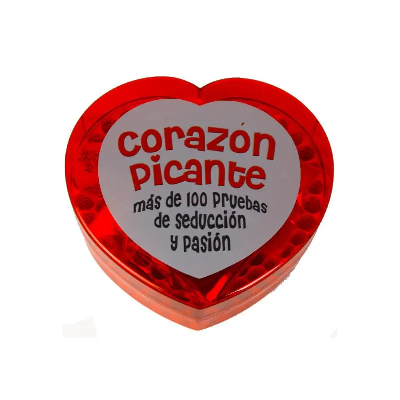 Juego Corazón Picante con 100 Pruebas · DIVERTY SEX · Juegos y Complementos Divertidos — Foto 2