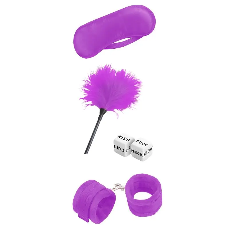 Set de Bondage para Principiantes Starters 4 Piezas Púrpura · INTOYOU BDSM LINE · Accesorios BDSM y Fetish — photo 4