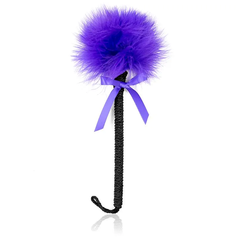 Plumero con Lazo 25 cm Púrpura · LATETOBED BDSM LINE · Accesorios y Sets