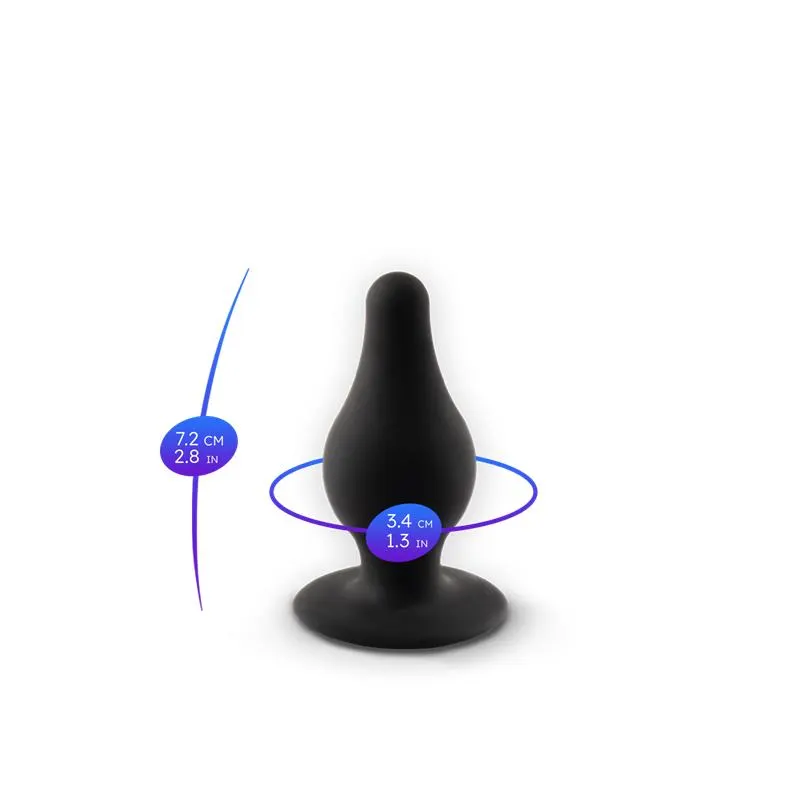 Butt Plug Model 2 S Negro · SILEXD · Anal — Foto 3