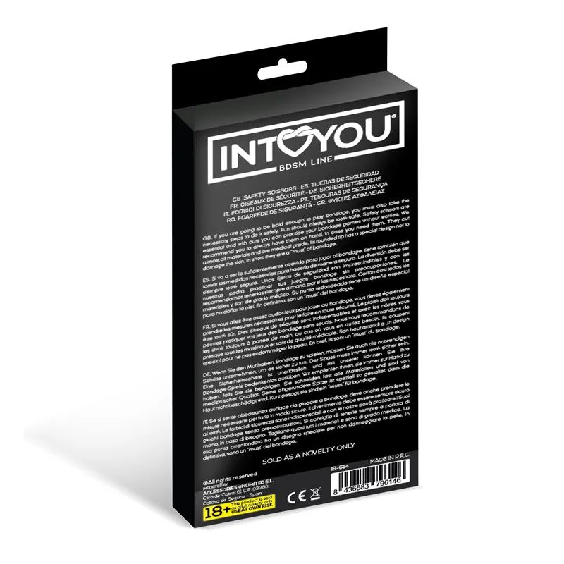 Scissy Tijeras de Seguridad · INTOYOU BDSM LINE · Accesorios y Sets — Foto 3