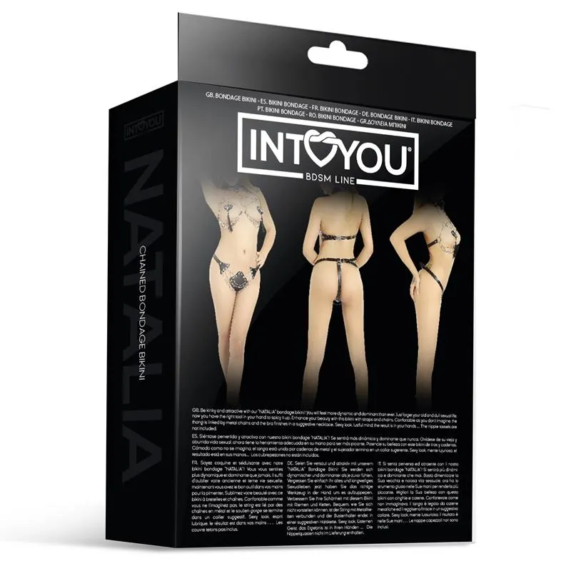 Natalia Bikini de Bondage con Cadenas · INTOYOU BDSM LINE · Accesorios y Sets — photo 3