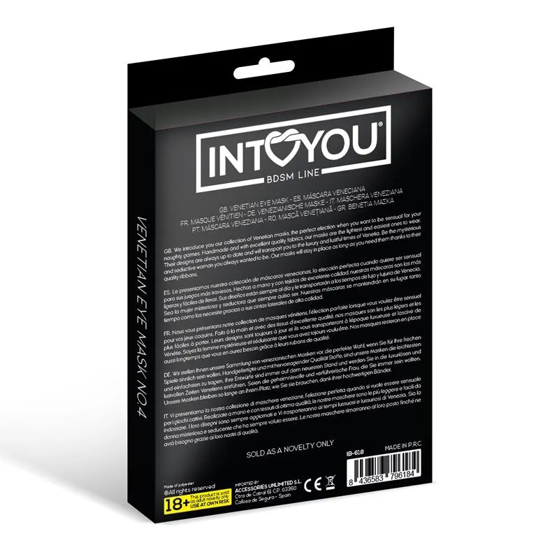 Fellicia Máscara Veneciana No. 4 · INTOYOU BDSM LINE · Juegos y Complementos Divertidos — photo 5