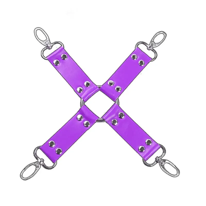 Set Bondage de 10 Piezas Púrpura · INTOYOU BDSM LINE · Accesorios BDSM y Fetish — Foto 8