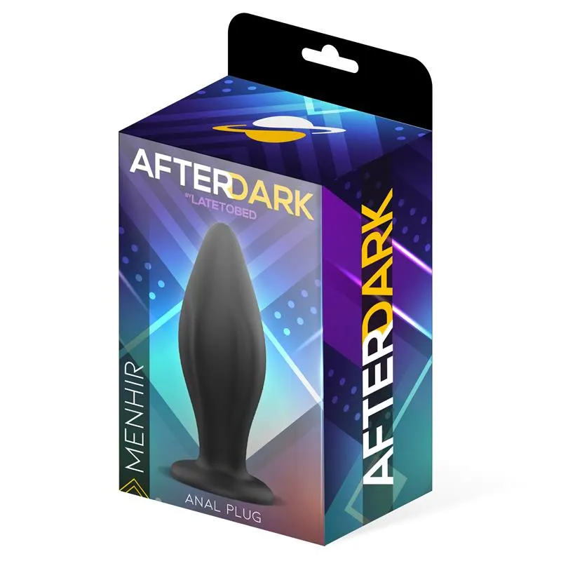 Menhir Plug Anal Silicona 12 cm x 4.5 cm · AFTERDARK · Anal — photo 2