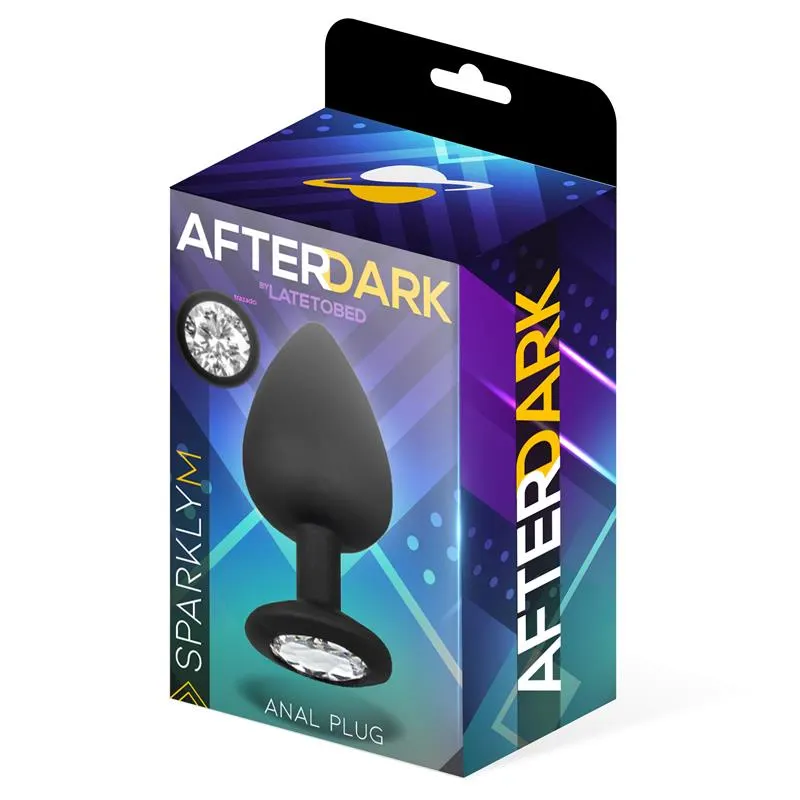 Sparkly Plug Anal Silicona Talla M 8 cm x 3.5 cm · AFTERDARK · Anal — Foto 2