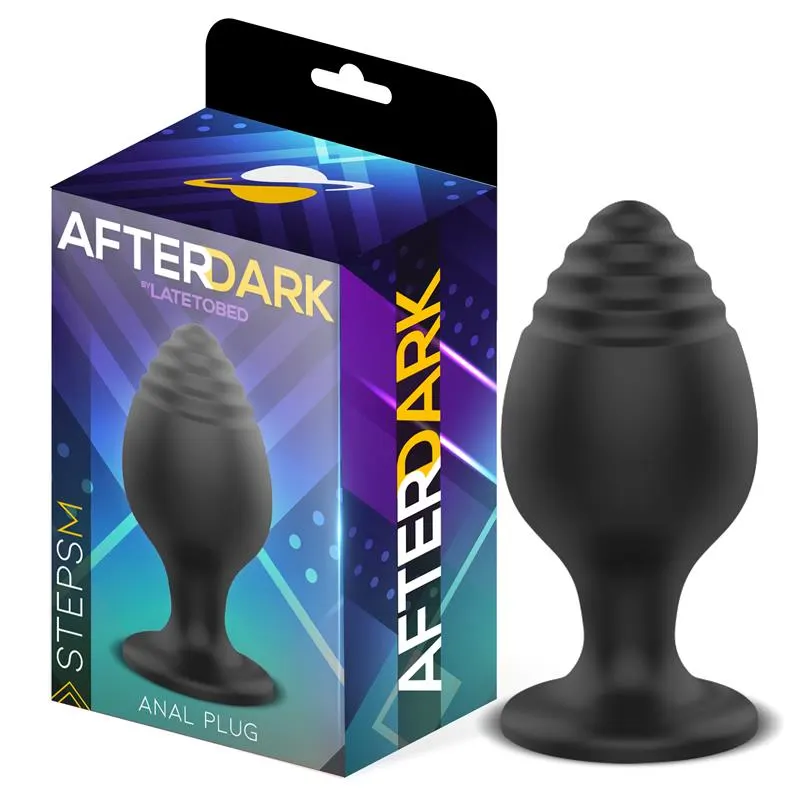 Steps Plug Anal Silicona Talla M 7.2 cm x 3.5 cm · AFTERDARK · Anal