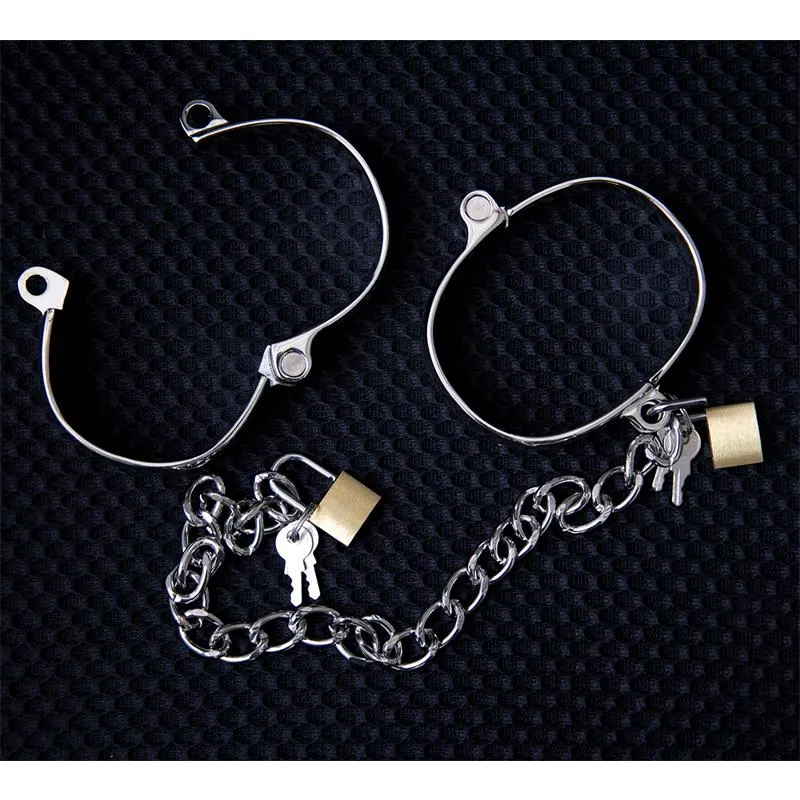 Esposas de Metal para Tobillos Mujer 8 cm · LATETOBED BDSM LINE · Esposas y Ataduras