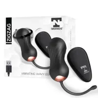 Zigzag Huevo Zigzageante y Vibrador con Control Remoto · TARDENOCHE · Huevos y Balas Vibradoras