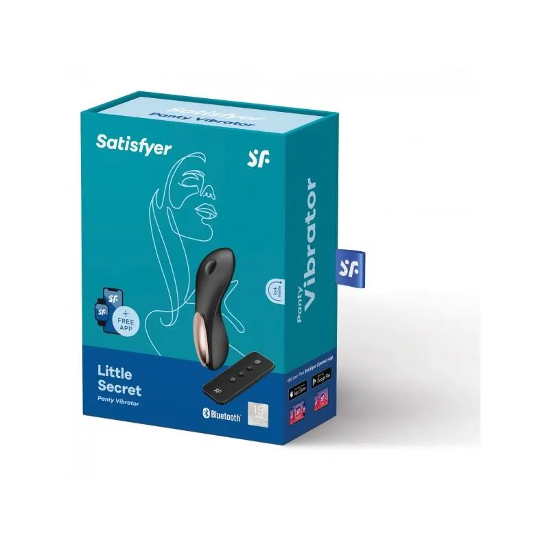Little Secret Panty Estimulador de Braguita con Control Remoto y APP · SATISFYER · Estimuladores de Clítoris — Foto 5