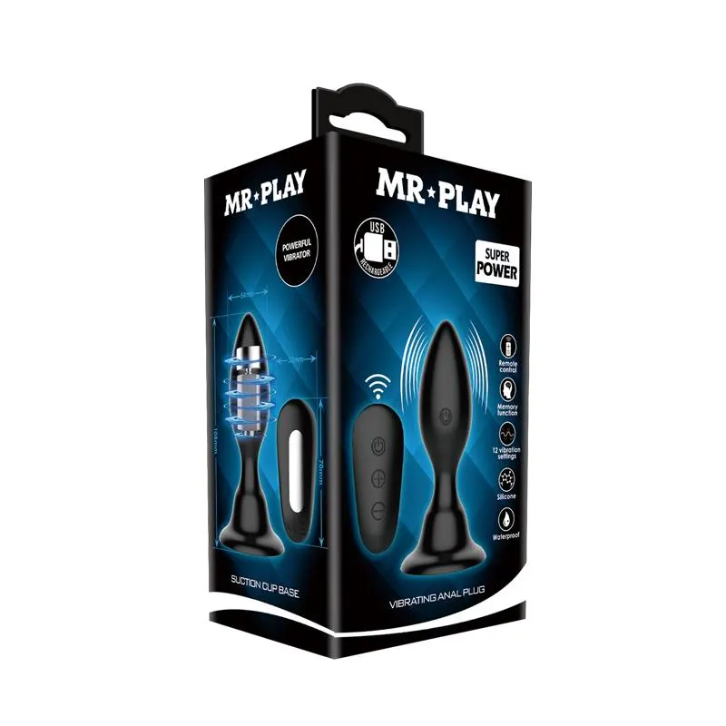 Plug Anal con Mando a Distancia y Función Memoria · MR PLAY · MR PLAY · Anal — Foto 9