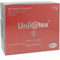 Preservativos Rojo-Fresa 144 Unidades · UNILATEX · Lubricantes