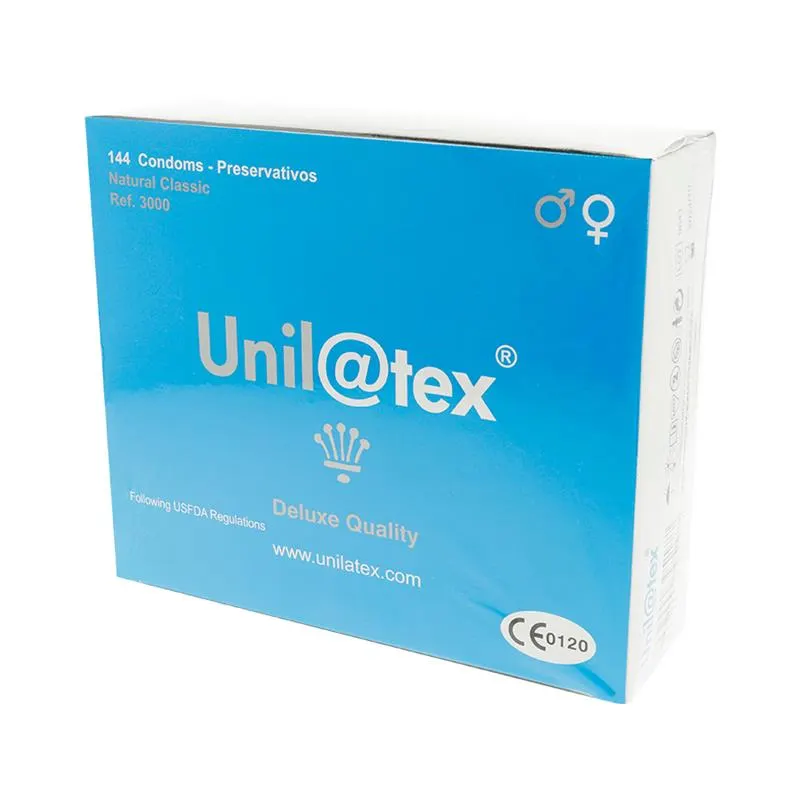 Preservativos Natural 144 unidades · UNILATEX · Lubricantes