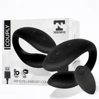 Couply Juguete para Parejas con Control Remoto USB Unibody Silicona Líquida · TARDENOCHE · Estimuladores de Clítoris