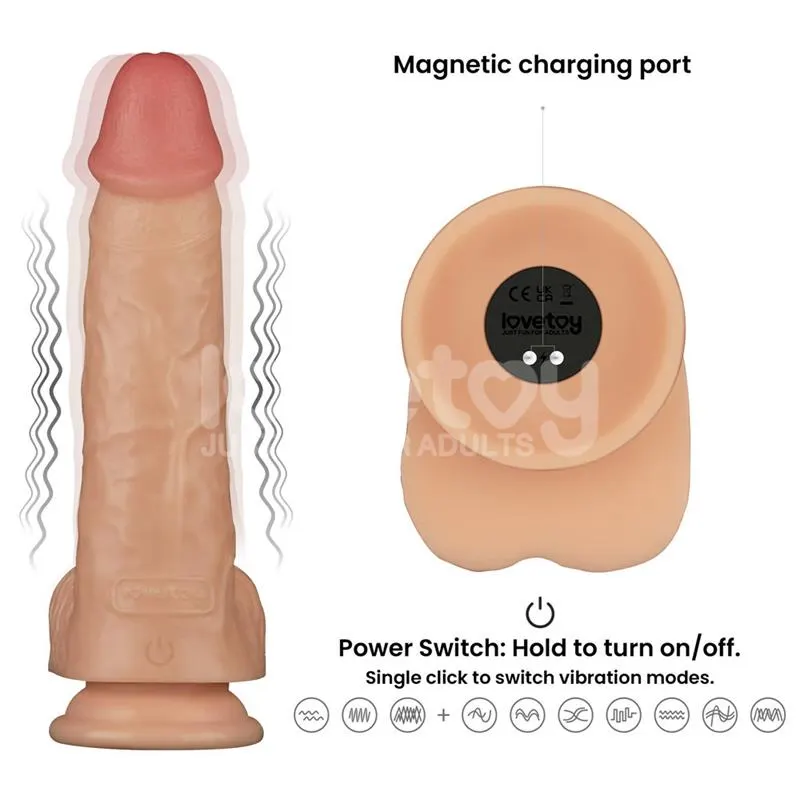 Power Basics Dildo con Vibración 9 · LOVETOY · Dildos — Foto 13