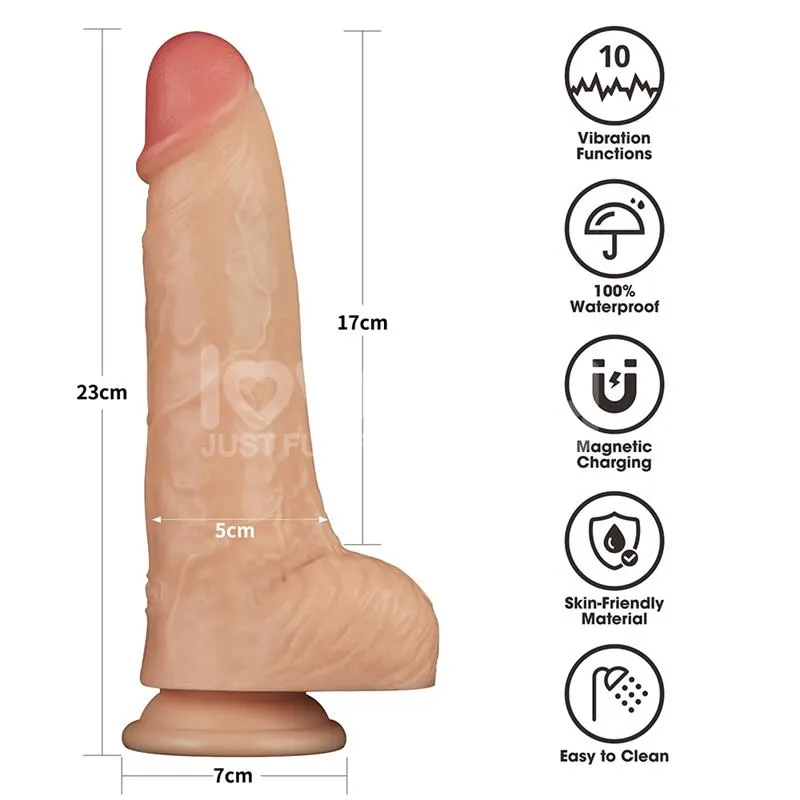 Power Basics Dildo con Vibración 9 · LOVETOY · Dildos — Foto 14