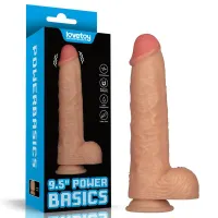 Power Basics Dildo con Vibración 9.5 · LOVETOY · Dildos