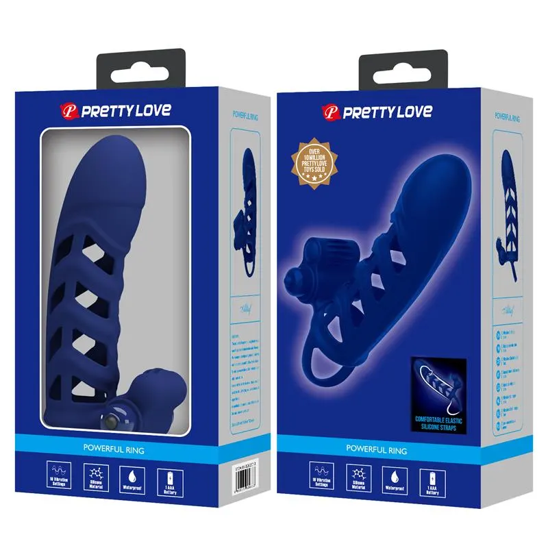 Funda para el Pene con Vibración · PRETTYLOVE · Fundas y Extensiones para el Pene — photo 10