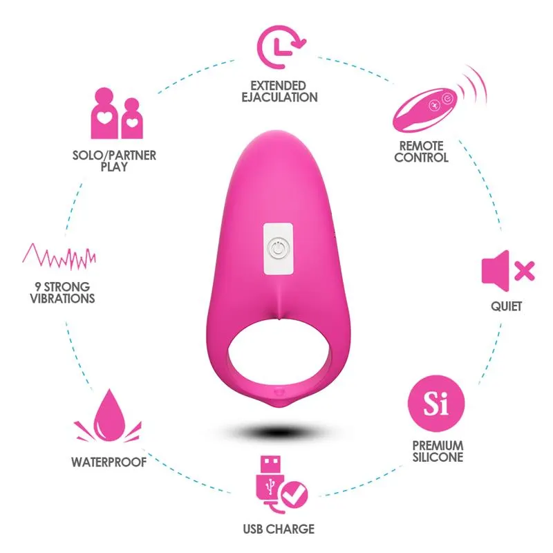 Anillo Vibrador con Mando a Distancia (ref. ...822) · URBAN SKY · URBAN SKY · Anillos para el Pene — photo 4