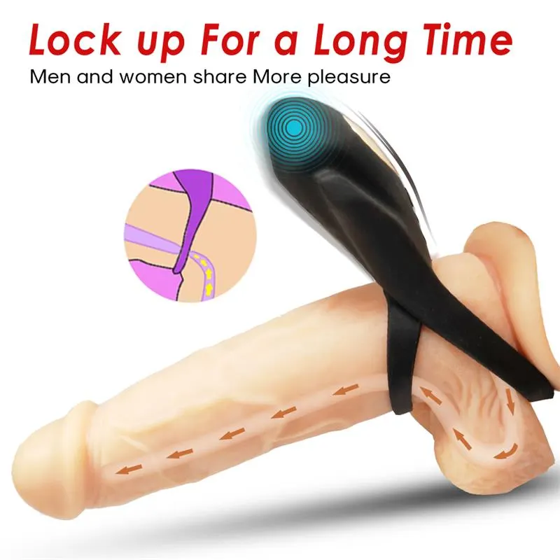 Anillo Vibrador con Mando a Distancia y Estimulador de Clítoris · URBAN SKY · URBAN SKY · Anillos para el Pene — Foto 11