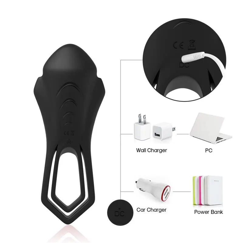 Anillo Vibrador con Mando a Distancia y Estimulador de Clítoris · URBAN SKY · URBAN SKY · Anillos para el Pene — Foto 12