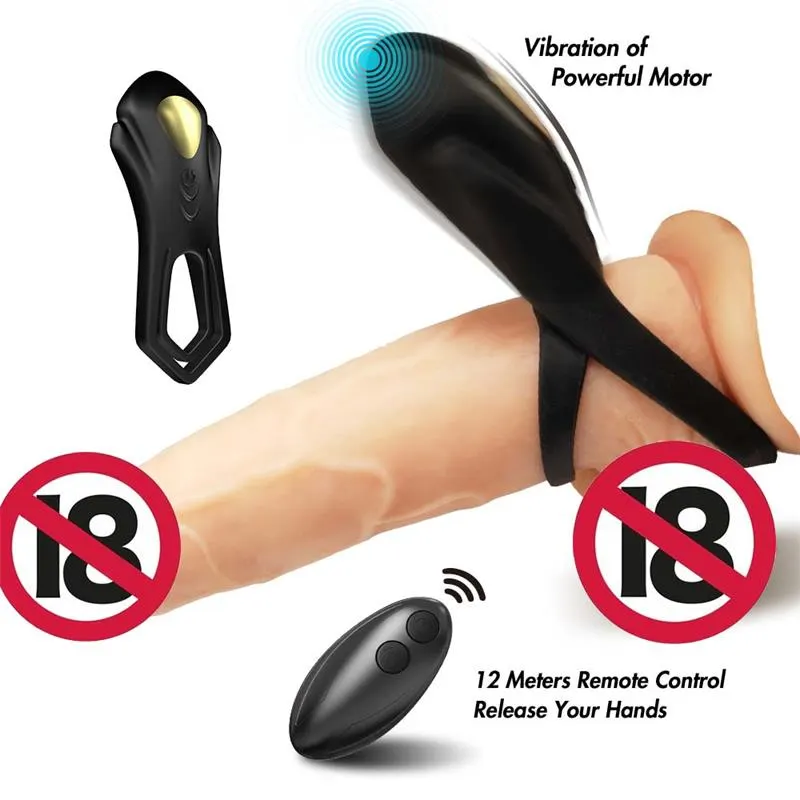 Anillo Vibrador con Mando a Distancia y Estimulador de Clítoris · URBAN SKY · URBAN SKY · Anillos para el Pene — Foto 13