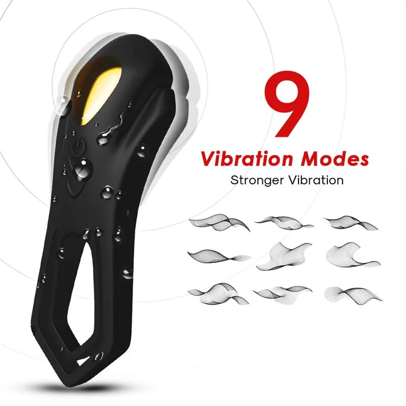 Anillo Vibrador con Mando a Distancia y Estimulador de Clítoris · URBAN SKY · URBAN SKY · Anillos para el Pene — Foto 4