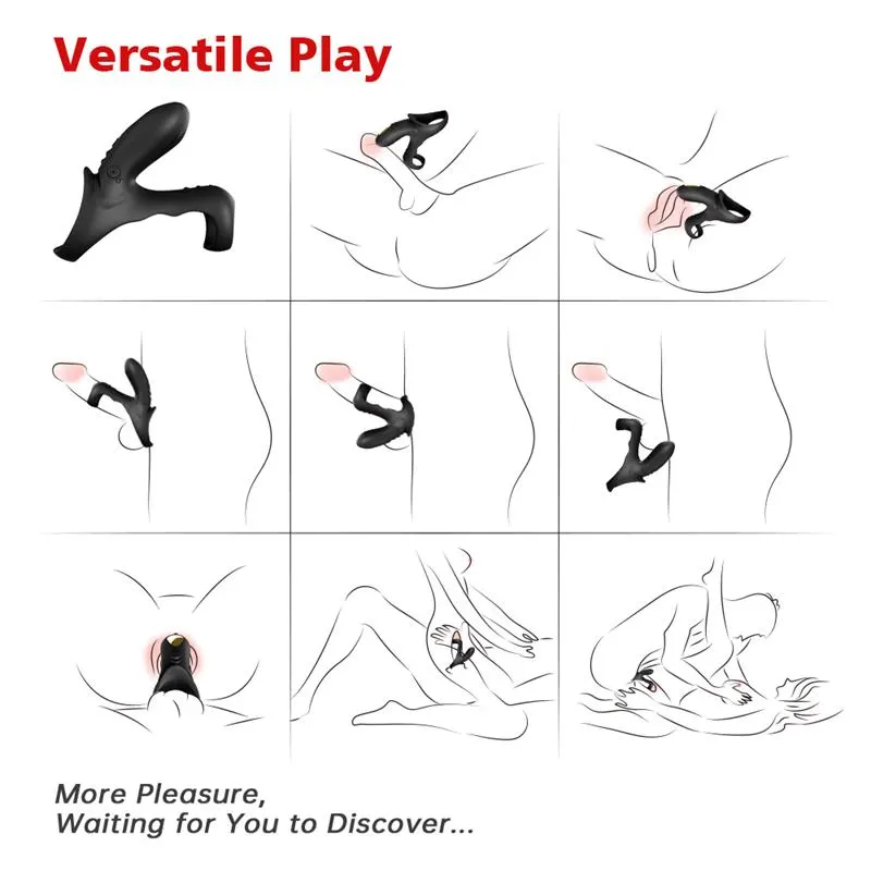 Anillo Vibrador con Mando a Distancia (ref. ...846) · URBAN SKY · URBAN SKY · Anillos para el Pene — Foto 14