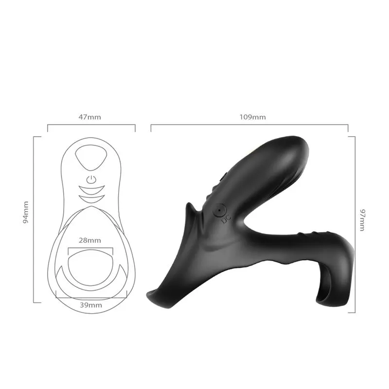 Anillo Vibrador con Mando a Distancia (ref. ...846) · URBAN SKY · URBAN SKY · Anillos para el Pene — Foto 20