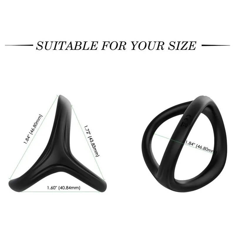 Anillo para el Pene Negro · URBAN SKY · Anillos para el Pene — Foto 10