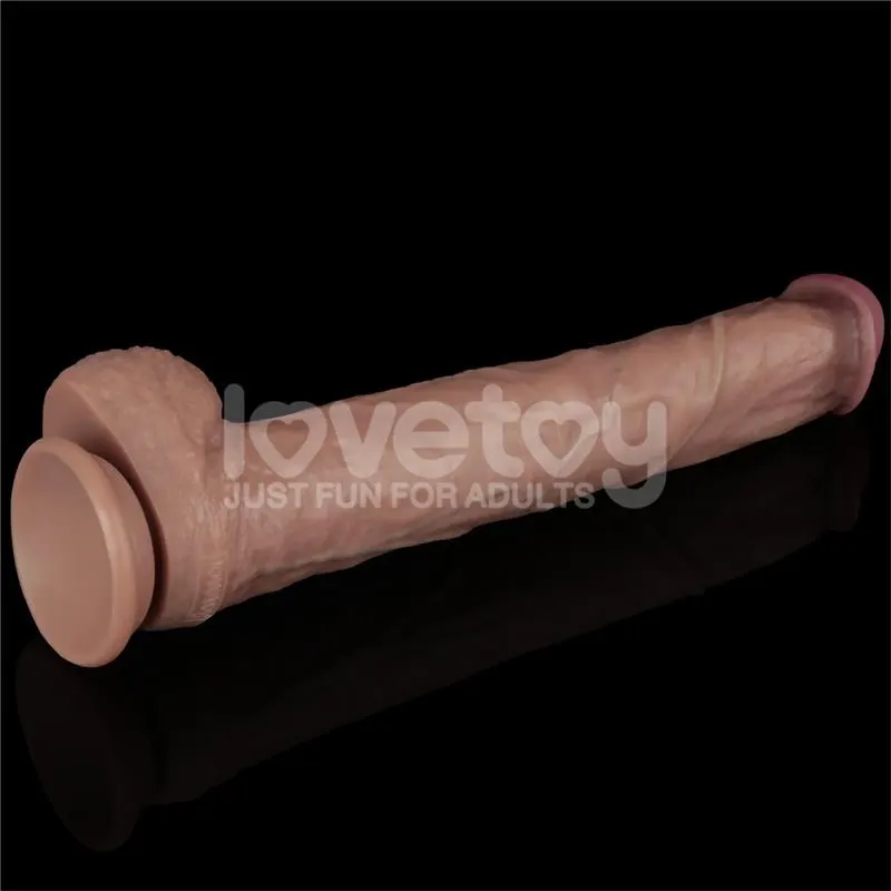 Dildo Dual Layer Articulable XXL 14,5 · LOVETOY · Dildos — photo 6