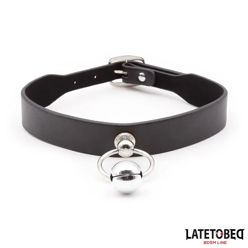 Collar con Cascabel y Correa · LATETOBED BDSM LINE · Accesorios BDSM y Fetish — Foto 2
