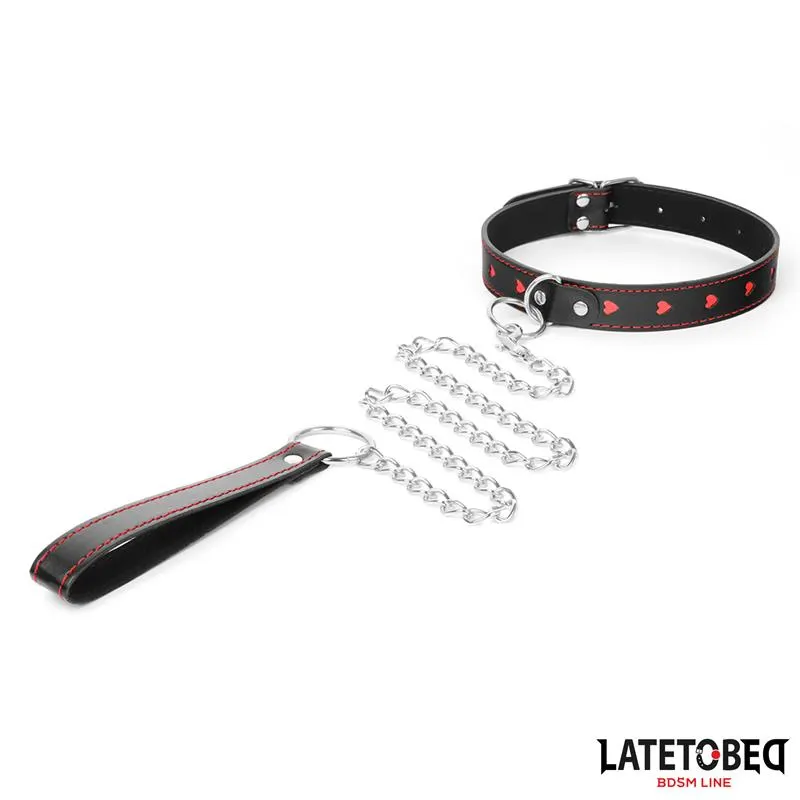 Collar con Correa 52 cm · LATETOBED BDSM LINE · Accesorios BDSM y Fetish — photo 2
