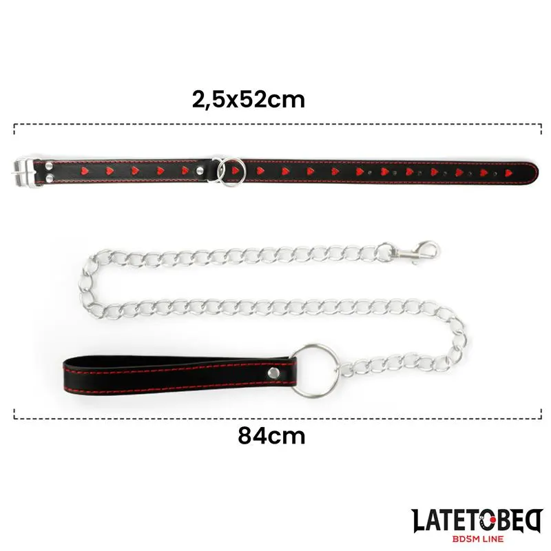 Collar con Correa 52 cm · LATETOBED BDSM LINE · Accesorios BDSM y Fetish — photo 10