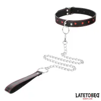 Collar con Correa 52 cm · LATETOBED BDSM LINE · Accesorios BDSM y Fetish