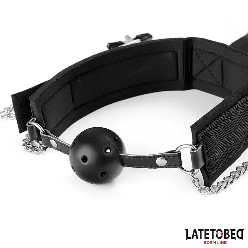 Mordaza y Esposas en Restricciones · LATETOBED BDSM LINE · Esposas y Ataduras — Foto 5