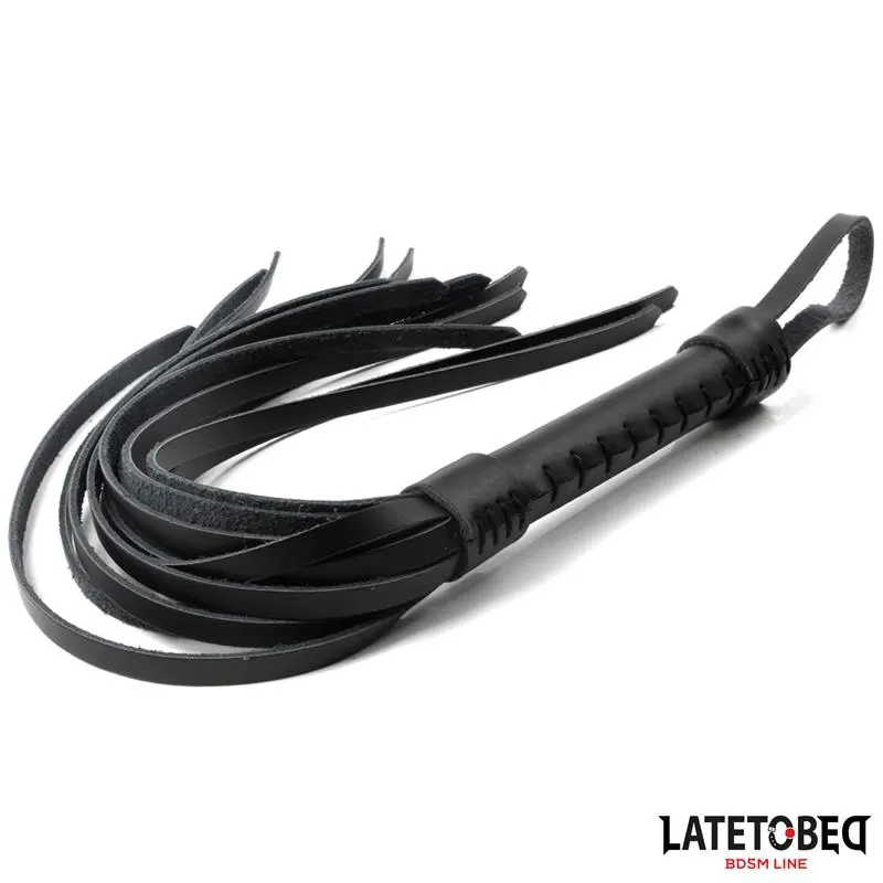Flogger de Piel 50 cm · LATETOBED BDSM LINE · Spanking y Azotes — photo 3