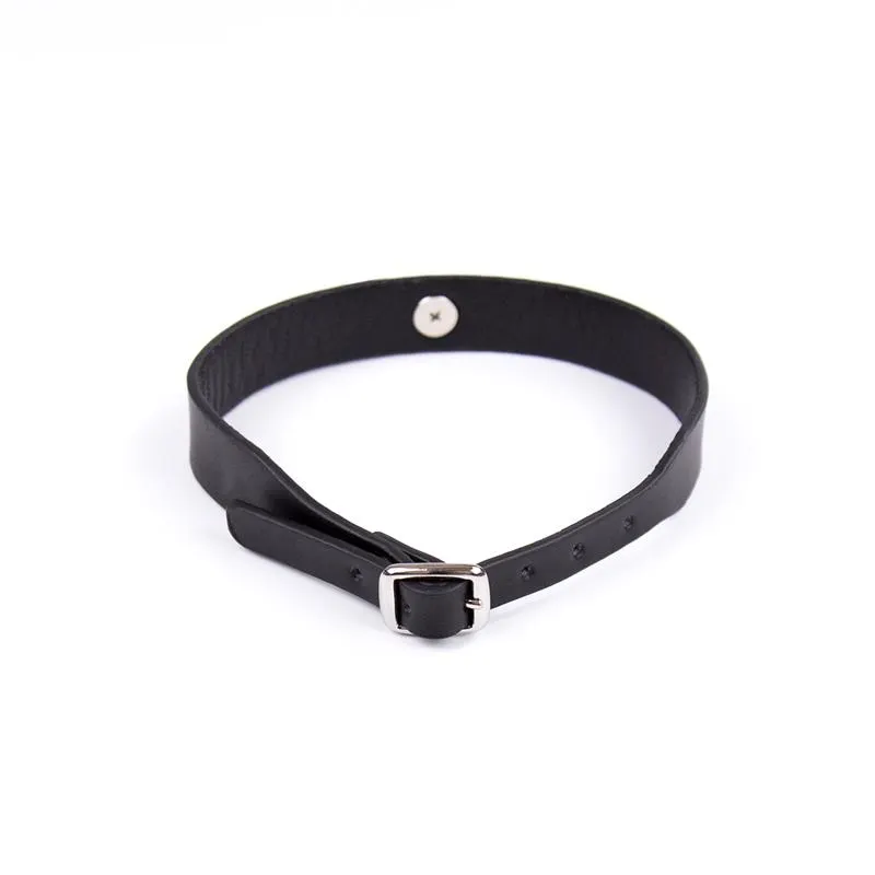 Collar con Cascabel Ajustable 43 cm Negro · LATETOBED BDSM LINE · Accesorios BDSM y Fetish — Foto 2