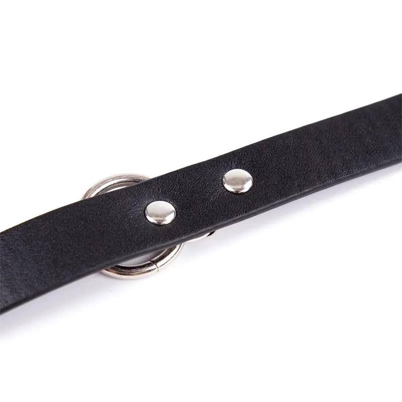 Collar con Cascabel Ajustable 43 cm Negro · LATETOBED BDSM LINE · Accesorios BDSM y Fetish — Foto 4