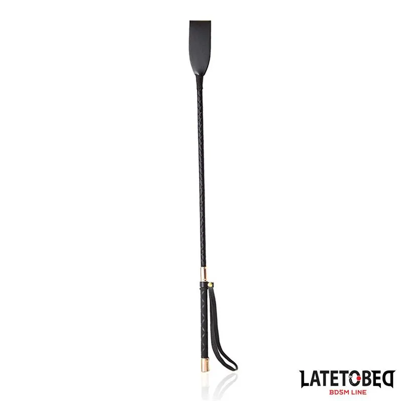 Fusta Metal Dorado 60 cm · LATETOBED BDSM LINE · Spanking y Azotes