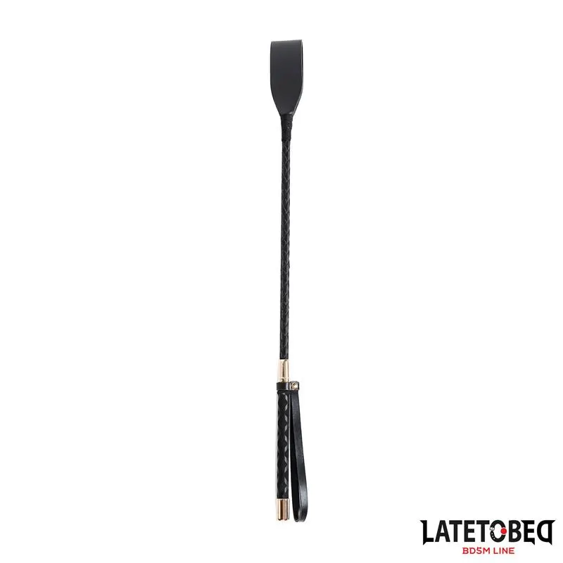 Fusta de Metal Dorado 45 cm · LATETOBED BDSM LINE · Spanking y Azotes