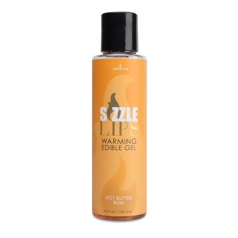 Sizzle Lips Gel Efecto Calor Sabor Butter Rum 125 ml · SENSUVA · Accesorios y Sets