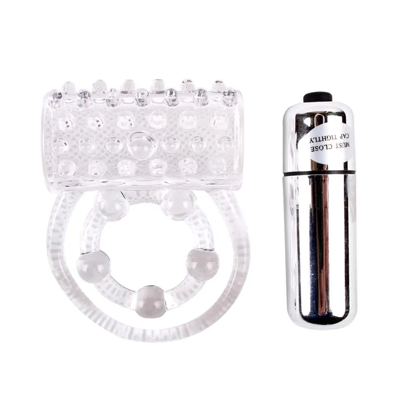Anillo Vibrador para el Pene Clear Transparente · CHISA · Fundas y Extensiones para el Pene — photo 3